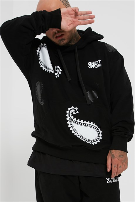 Ghetto Off Limits - Paisley Hoodie