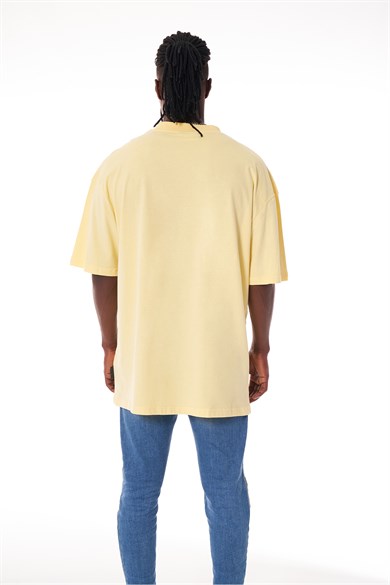 Burning Man Yellow T-shirt