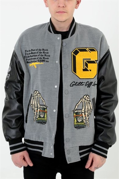 Ghetto Off Limits - Drill College Jacket