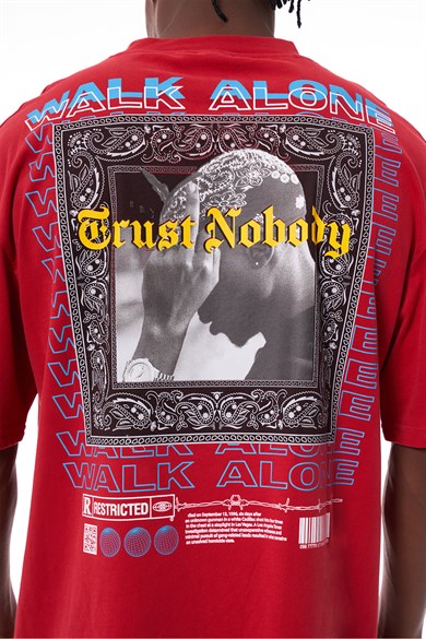 Trust Nobody Red T-shirt